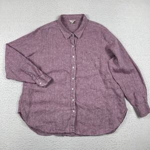 L.L. Bean Men's Button-Down Shirt in Mauve